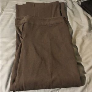 Brown trouser pants